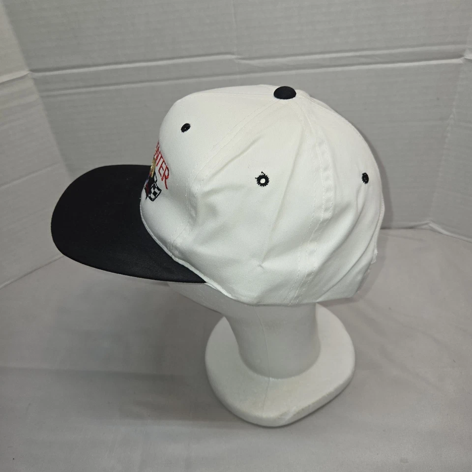 Sombrero Walmart de Colección Años 80 90 Centro de Visión Ajustable Snapback Por Youngan Nos Negro Foto 3 de 4