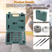 Universal Valve Seat Reamer Grinding Wheel Set Repair Cutter Valve Tool Kit
