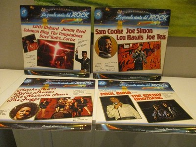 La Grande storia del Rock Vinyl LP Schallplatte Nr.17,18,22,24  VGbisVG+ LaGraP2