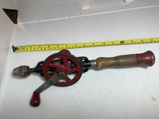 Antique Millers Falls No. 2 Wood Handle Crank...