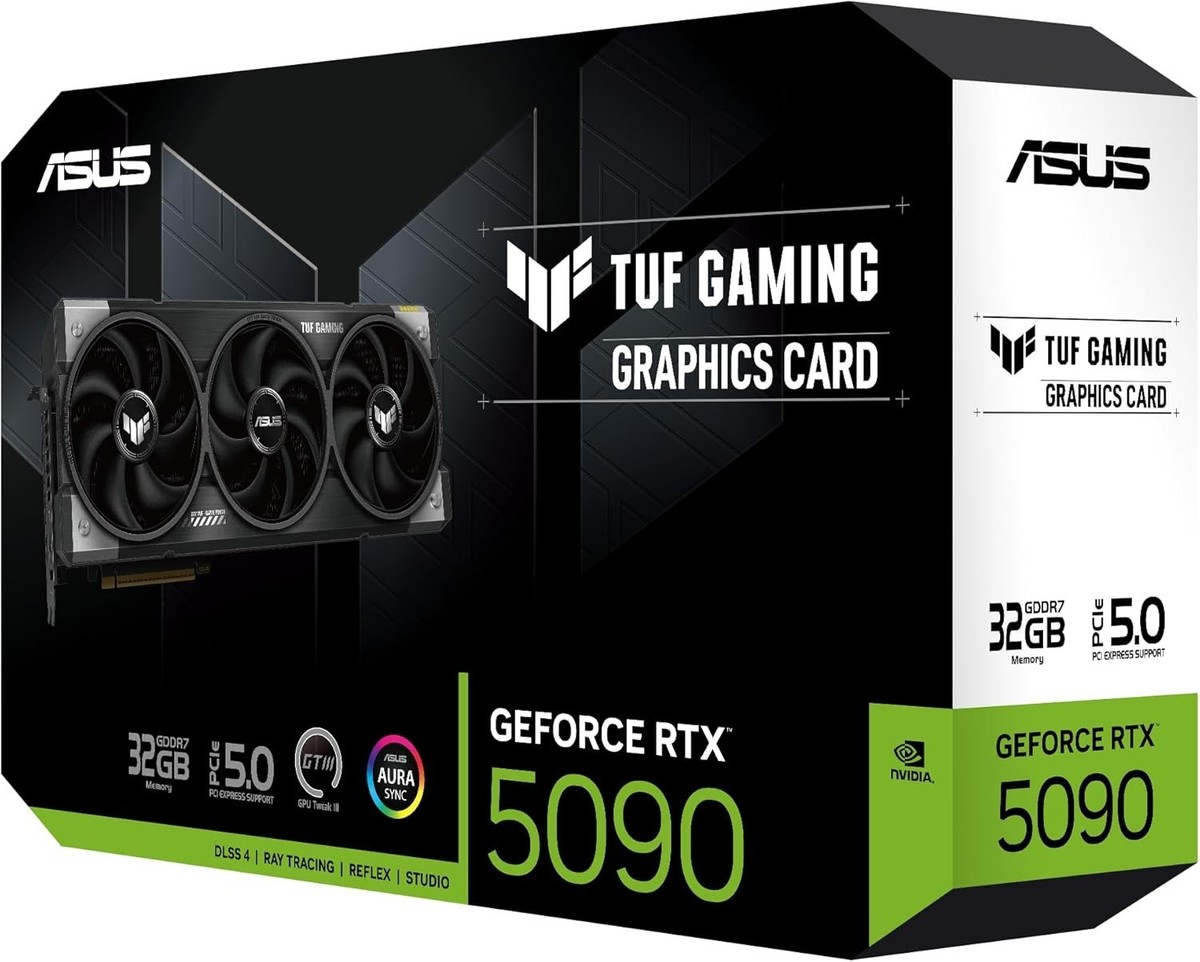 Asus Tuf Gaming GPU GeForce RTX 5090 32 GB GDDR7 (TUF-RTX5090-32G