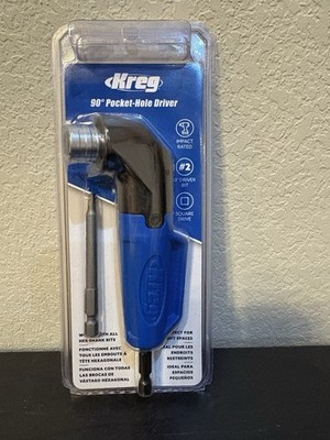 Kreg KDRV-90DG 90-Degree Pocket-Hole Driver. New In Package.