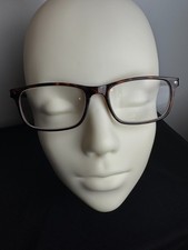 Foster Grant Design Optics Tortoiseshell Rectangular Frames LO1024 53-17-145 Exc