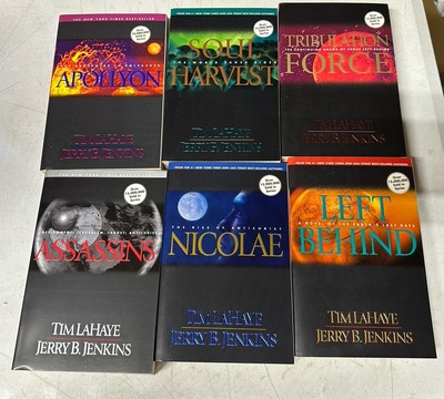Left Behind Gift Collection Books 1-6 Box Set by Lahaye & Jenkins  Paperback VG