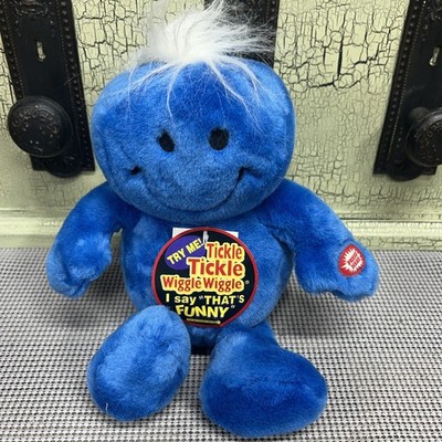Vintage DanDee Smiley Face Tickle Tickle Wiggle Wiggle Plush W/ Tags Talks New