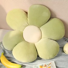 Petal Flower Cushion: Pink Sunflower Room Decor  Seat Pillow