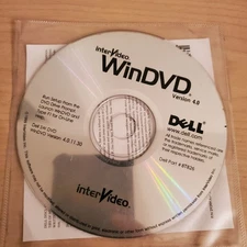 New InterVideo WinDVD Version 4.0 - DELL PN 7T894 in SEALED package