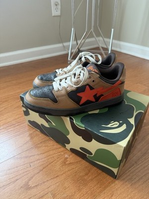 A Bathing Ape Bape SK8 Sta Size 9M 