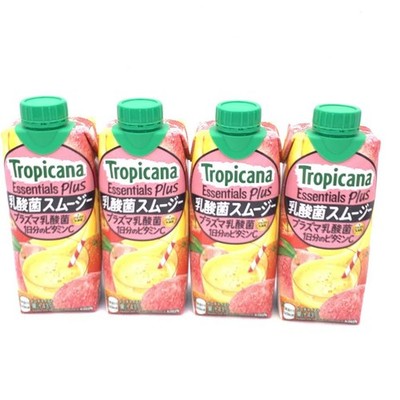 Kirin Tropicana Essentials Plus Lactic Acid Bacteria Smoothie 330mlx4bottle