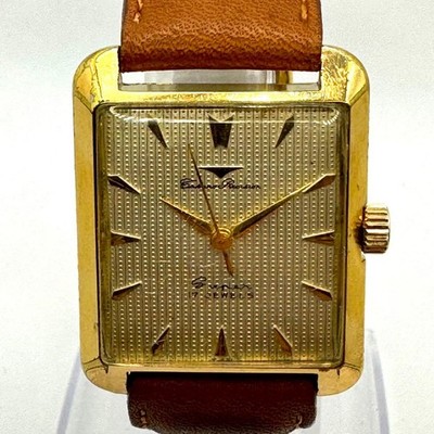 Takano Antique Square Watch 17J Manual Wind 28mm Vintage Condition
