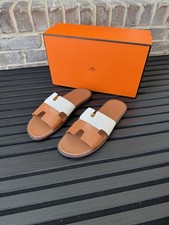 Mens Hermes Oran Slides