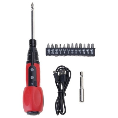 Professional Electric Screwdriver Multifunctional Rechargeable Portable for Smal