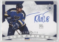 2021-22 Upper Deck Ultimate Collection Signatures Tony Twist #US-TW Auto k4s