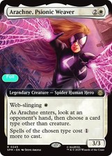 Arachne, Psionic Weaver (Extended Art) - Foil - SPM - 245 NM/LP