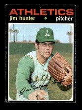 1971 Topps #45 Jim Hunter   VG X3704435
