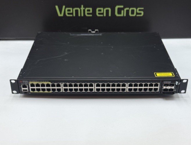 Brocade ICX7450-48P 48-port Gigabit PoE Switch /w ICX7400-4X10GF Module