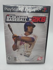 Major League Baseball 2K8 Playstation 2 PS2 Brand New Free Shipping 