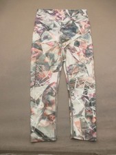 Evolution And Creation Size L Womens Multicolor Compression Cropped Leggings 226