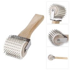 Imker Honig Nadelwalze extrahieren Stahl Biene Kamm Imkerei Holz Praktisch NEU