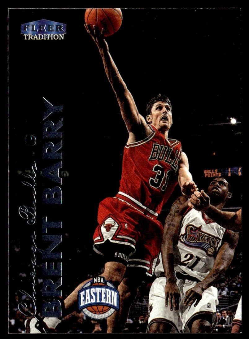 1999-00 Fleer Tradition Brent Barry Chicago Bulls #16