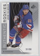 2018-19 Upper Deck SP Game Used Authentic Rookies 31/58 John Gilmour #139 v3i