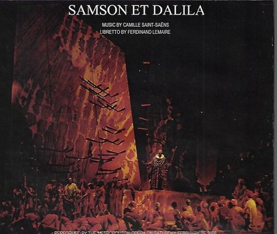 Camille Saint-Saens: Samson Et Dalila (CD, 4-Discs, Bertolet Archives)
