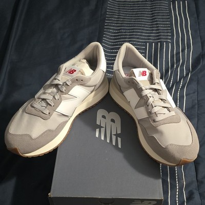 New Balance 237 Shoes Mens Size 8 D Grey White Lifestyle Sneakers Casual MS237GE New Balance 237v1 Low Gray for Sale | Authenticity  main image 3