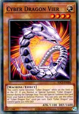 Cyber Dragon Vier SDCS-EN006 Yu-Gi-Oh! Unlimited Light Play