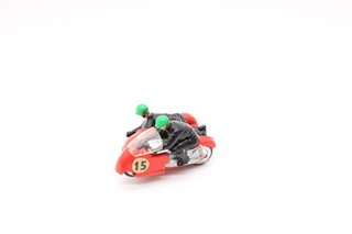 C Vintage Scalextric Tri Ang MM/B2 Hurricane In Red Boxed Slot Car FWD Version