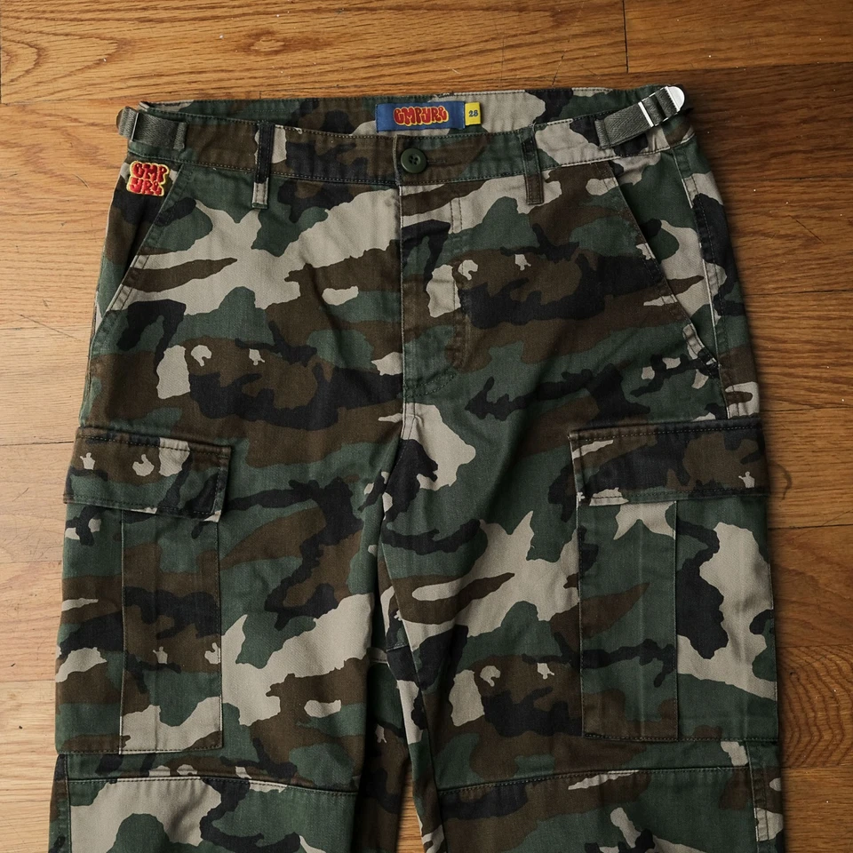 Empyre Relax Camouflage Cargo Military Pants Baggy Skater 90s Y2L Size 28 Loose - Image 2 of 4