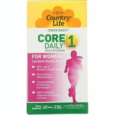 Country Life Core Daily-1 Multivitamin For Women 60 Tabs
