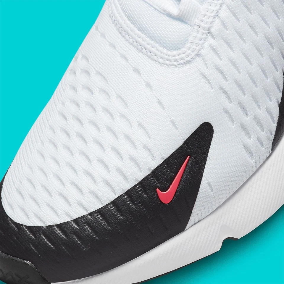 Nike Air Max 270 South Beach Miami White Teal Pink Cactus DR9876-100 sz 10 Men's - Image 3 of 4