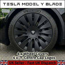 BLADE Classic Tesla Model Y (2021 to 2024) 4 x 19" Wheel Covers Rim Protectors
