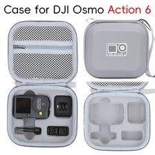 PU Storage Cases Bags For DJI Osmo Action 6 Camera Anti-Scratch Shockproof Cover