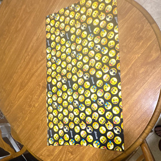 Official Emoji Brand Cotton Fabric Remnant 31x34 David Textiles Craft Sew