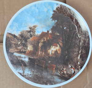 Schumann Arzberg Bavaria Porcelain Collector Plate Valley Farm John Constable