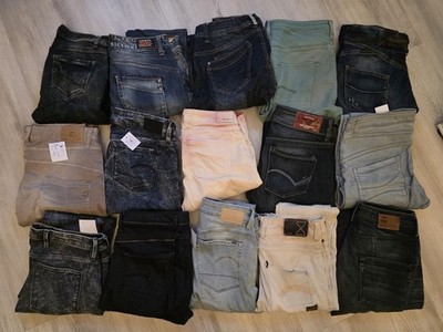 TOP! KONVULT DAMEN MARKENJEANS S M 36 W27 W28 L30 L32 G-STAR HILFIGER MOD etc E