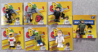 CB Character Building series 1 Loose (1-3/4'' inch) micro-figure lot x 7
