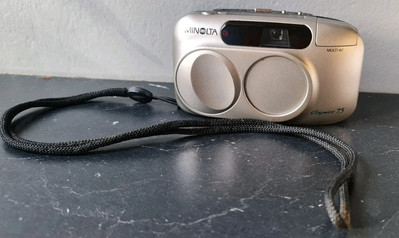 Untested * MINOLTA Capios 75 Point & Shoot 35mm Film Camera (Untested )Reed Info