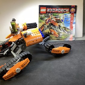 LEGO 7706 Exo Force Mobile Defense Tank Incomplete w/ Instructions AH020103