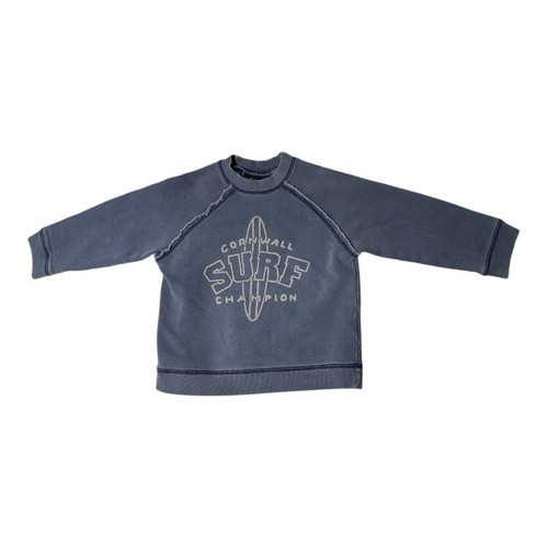 Mini Boden Size 3-4 Year Cornwall Surf Champion Faded Distressed Blue CLEAN - Picture 2 of 6