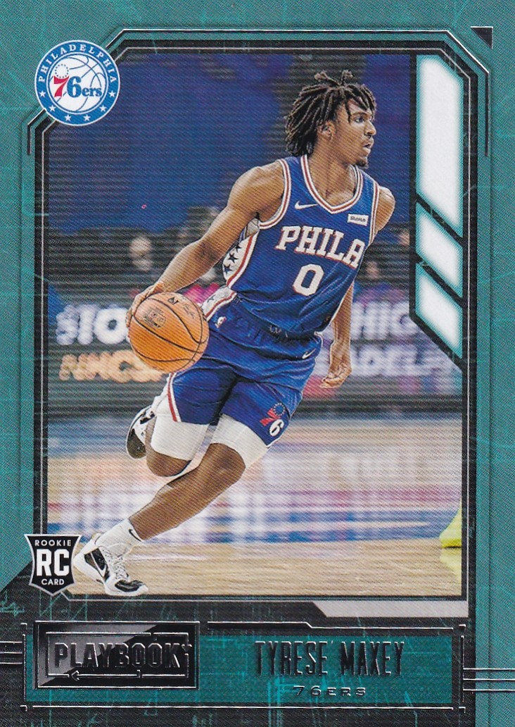 2020-21 Panini Chronicles Tyrese Maxey Base RC #168 Philadelphia 76ers