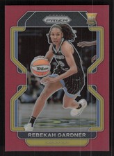 2022 Panini Prizm WNBA #138 Rebekah Gardner Red #/199 RC