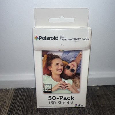 Polaroid POLZ2X350 2x3ʺ Zero Ink Instant Print Digital Photo Paper - 50 Sheets