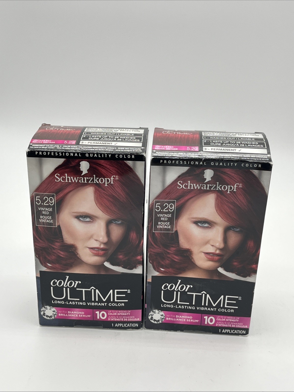 Permanent Hair Color Vintage Red 5.29
