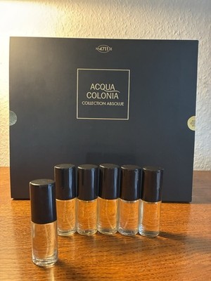 4 x 10 ml Taschenflakon 4711 Collection Absolute Eau de Parfum Preis pro Flakon