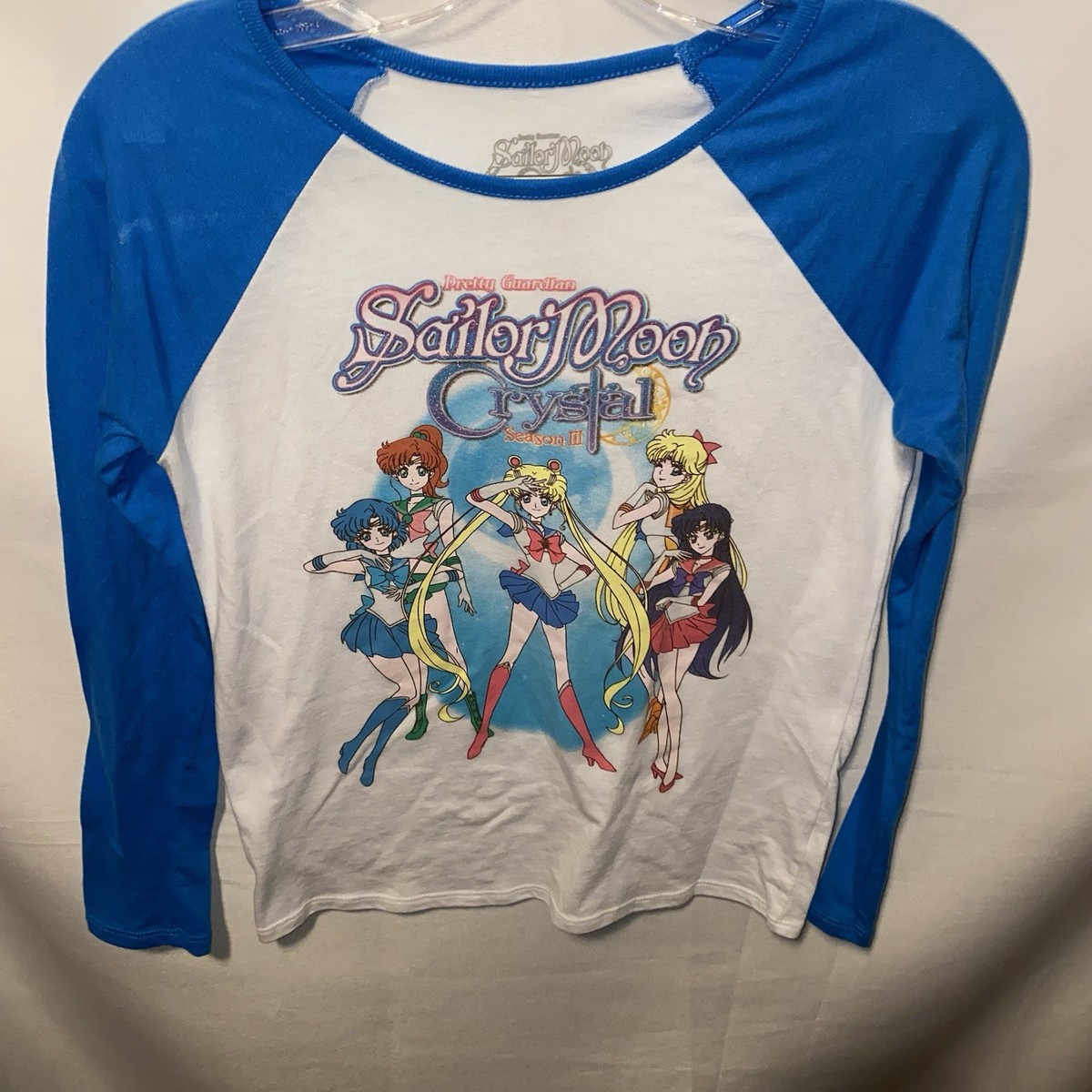 Sailor Moon Crystal Season III Long Sleeve T Shirt Juniors Size XL