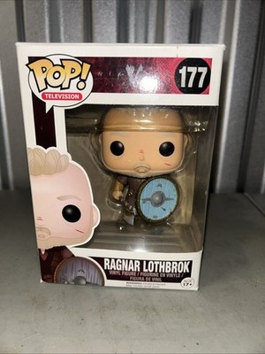 Funko Pop! Television Vikings #177 Ragnar Lothbrok Vinyl Figure VAULTED rare