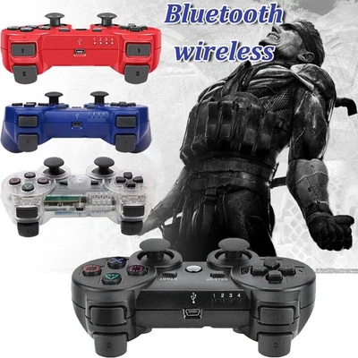 BONACELL NEU Game Controller für PlayStation 3 Wireless Dual Vibration PS3 Kontroller -DE