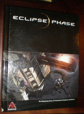 Eclipse Phase Core Rulebook by Rob Boyle (2010, Hardcover) VERY GOOD